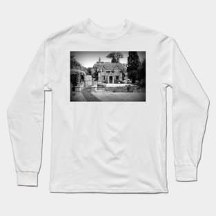 Cotswolds Cottage Westonbirt Arboretum England Long Sleeve T-Shirt